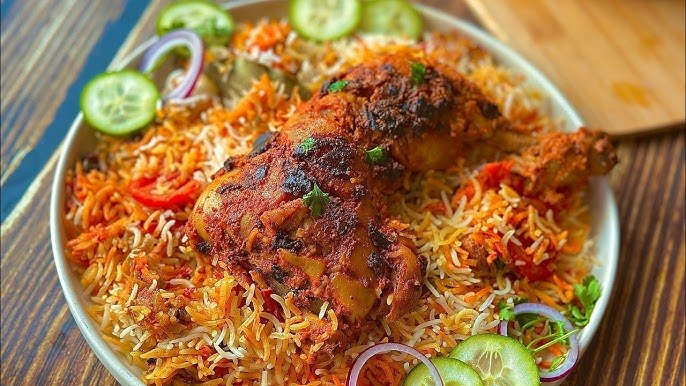 chicken tika biryani
